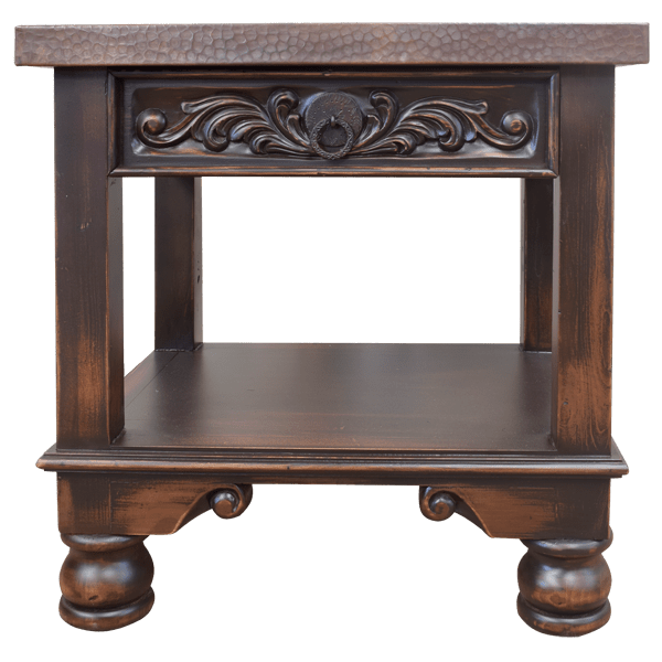 End Table Du Pont 7 etbl23f-1 - Jorge Kurczyn Furniture