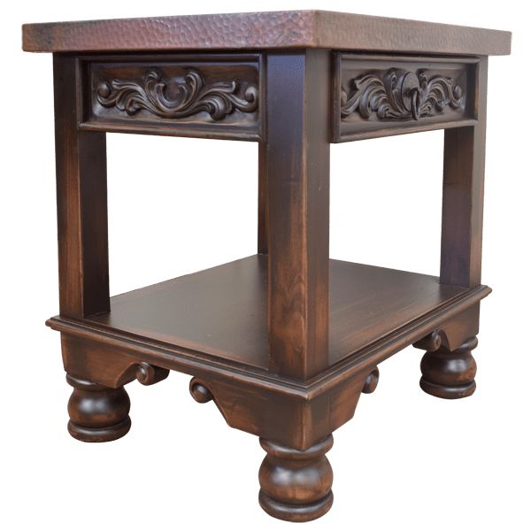 End Table Du Pont 7 etbl23f-2 - Jorge Kurczyn Furniture