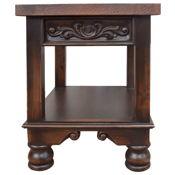 End Table Du Pont 7 etbl23f-3 - Jorge Kurczyn Furniture