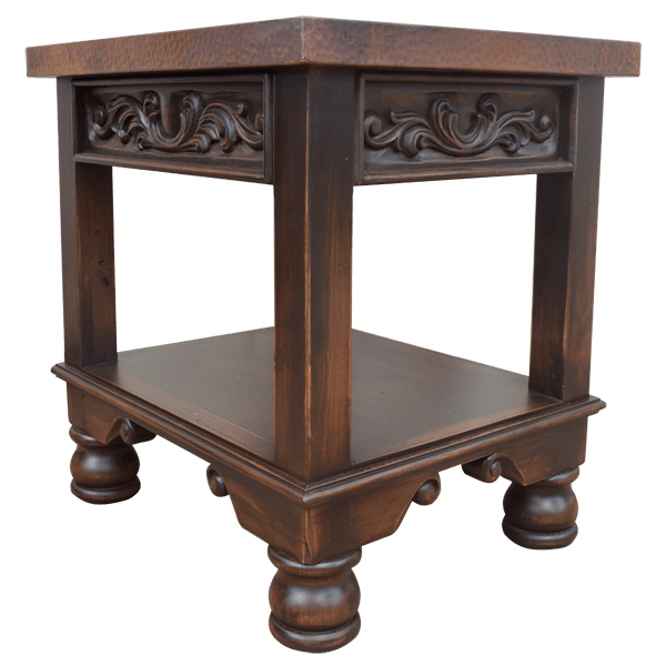 End Table Du Pont 7 etbl23f-4 - Jorge Kurczyn Furniture