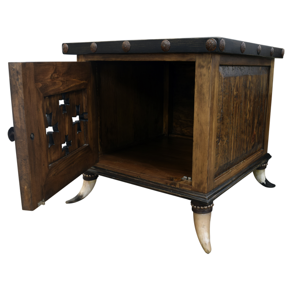 End Table Cruzada vaquera etbl33-4 - Jorge Kurczyn Furniture