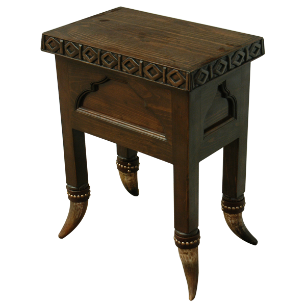 End Table Cuerno etbl59-1 - Jorge Kurczyn Furniture