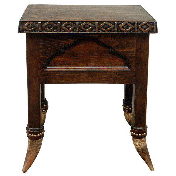 End Table Cuerno etbl59-2 - Jorge Kurczyn Furniture