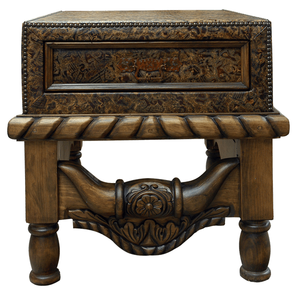 End Table Carmen etbl65a-1 - Jorge Kurczyn Furniture