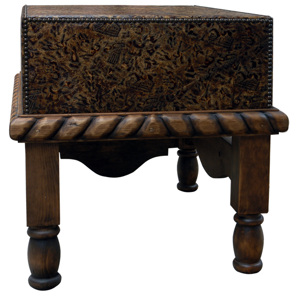 End Table Carmen etbl65a-3 - Jorge Kurczyn Furniture