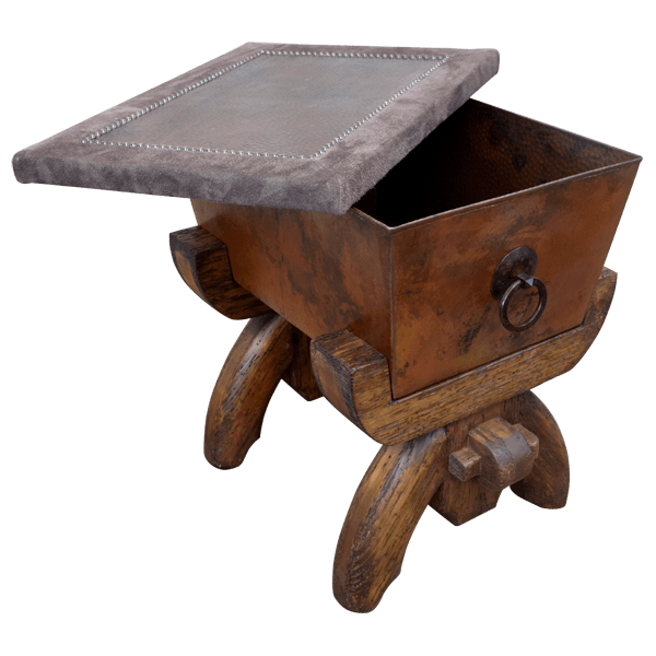 End Table Cofre 5 etbl76d-5 - Jorge Kurczyn Furniture