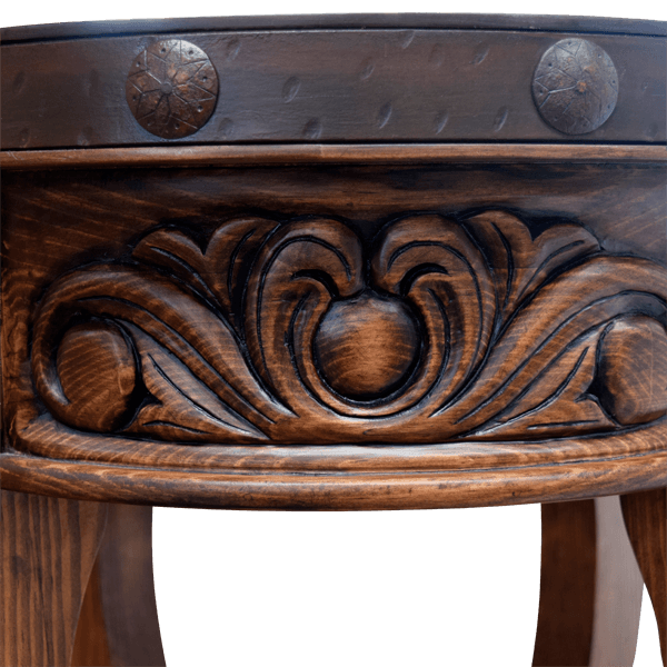 End Table Drum etbl92a-3 - Jorge Kurczyn Furniture