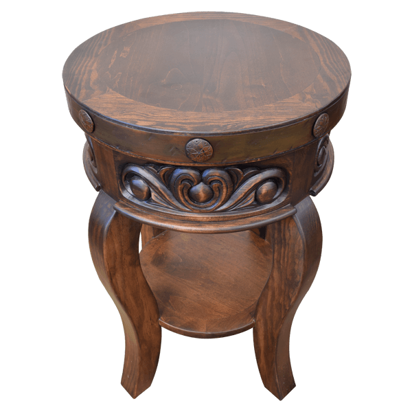 End Table Drum 4 etbl92d-2 - Jorge Kurczyn Furniture