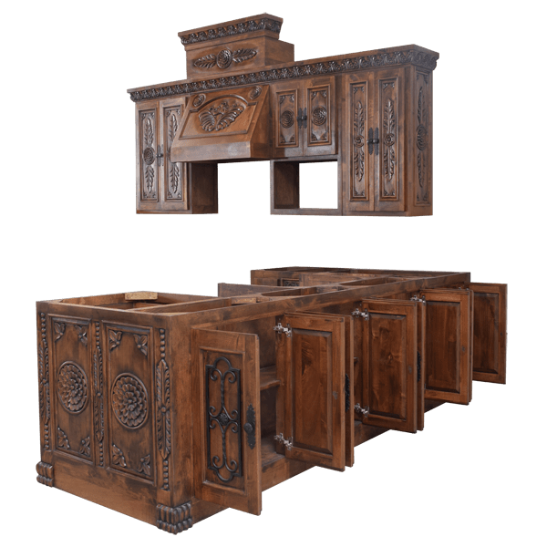 Kitchen Cabinet  kcab02-10 - Jorge Kurczyn Furniture