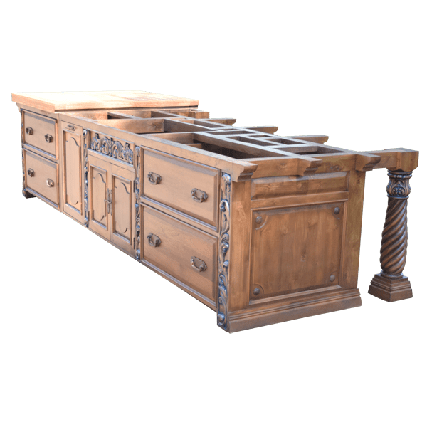 Kitchen Cabinet  kcab03-2 - Jorge Kurczyn Furniture