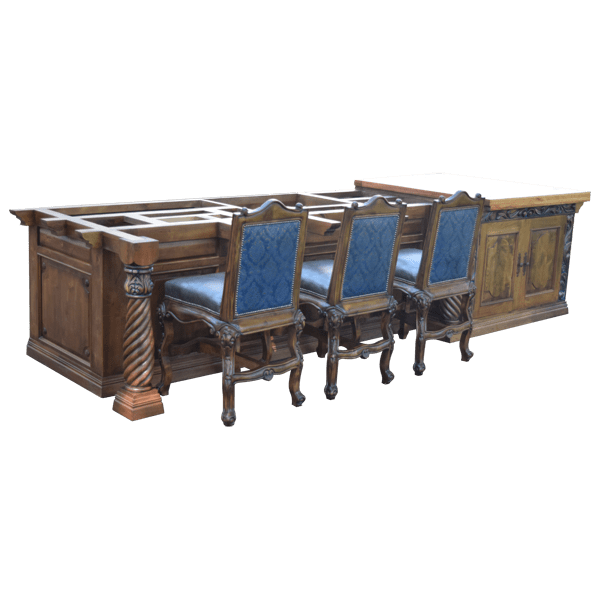 Kitchen Cabinet  kcab03-5 - Jorge Kurczyn Furniture