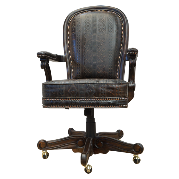 Office Chair Santa Fe 2 Office Ranch offchr06d-1 - Jorge Kurczyn Furniture