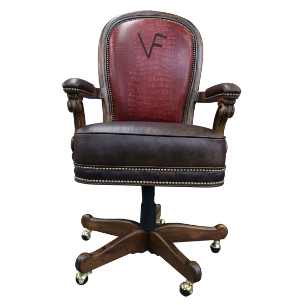 Office Chair Santa Fe 4 Office Ranch offchr06f-1 - Jorge Kurczyn Furniture