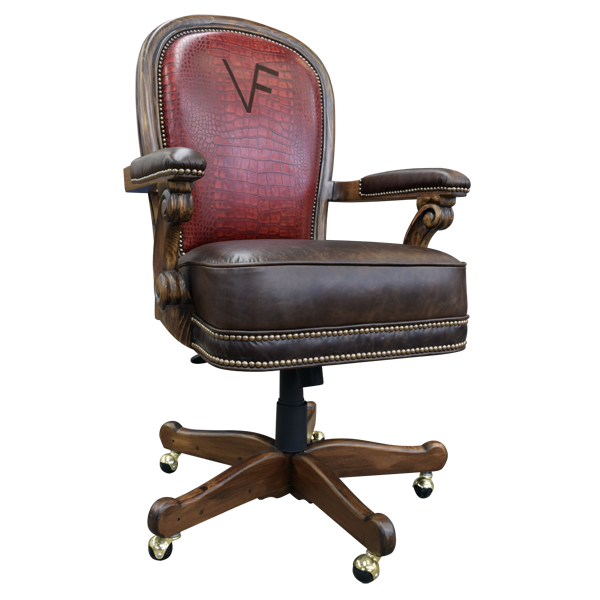 Office Chair Santa Fe 4 Office Ranch offchr06f-2 - Jorge Kurczyn Furniture