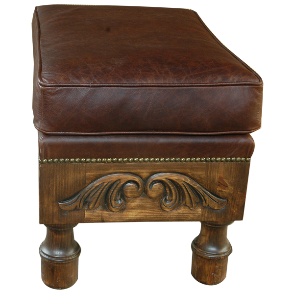 Ottoman Duque 3 otm01b-2 - Jorge Kurczyn Furniture