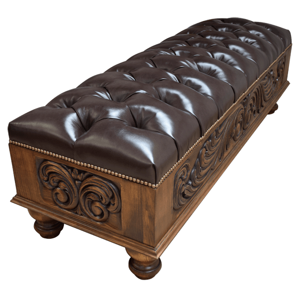 Ottoman El Reposo 4 otm02c-2 - Jorge Kurczyn Furniture