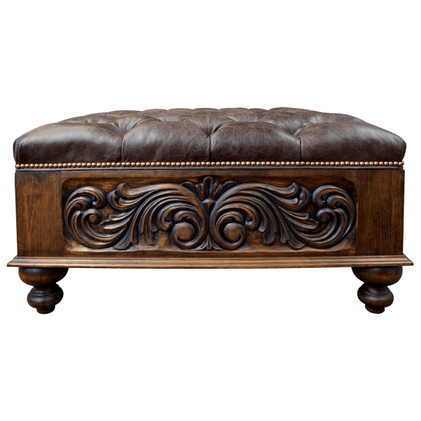 Ottoman El Reposo 5 otm02d-1 - Jorge Kurczyn Furniture