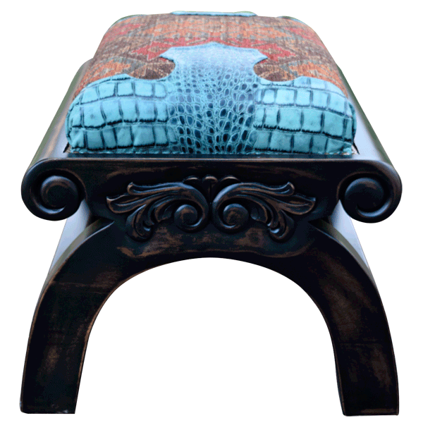 Ottoman Jacinto 2 otm04d-4 - Jorge Kurczyn Furniture