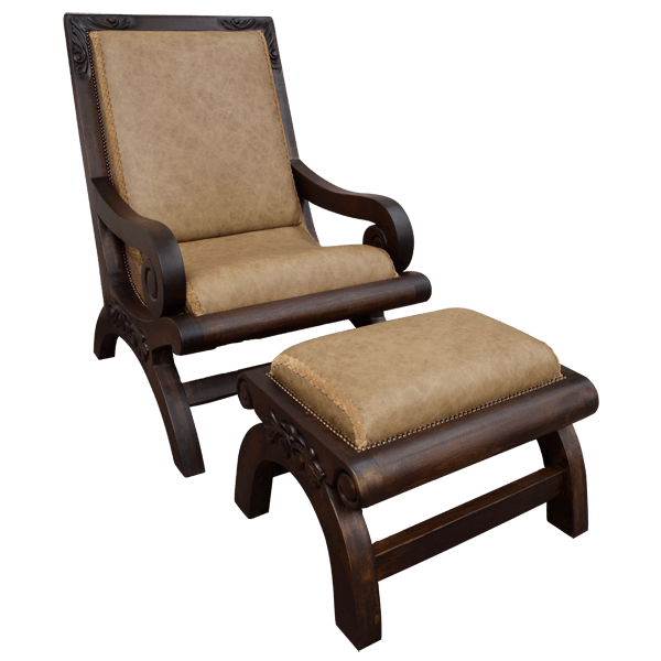 Ottoman Enriqueta 3 otm04i-4 - Jorge Kurczyn Furniture