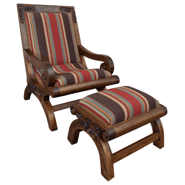 Ottoman Jacinto 7 otm04j-5 - Jorge Kurczyn Furniture
