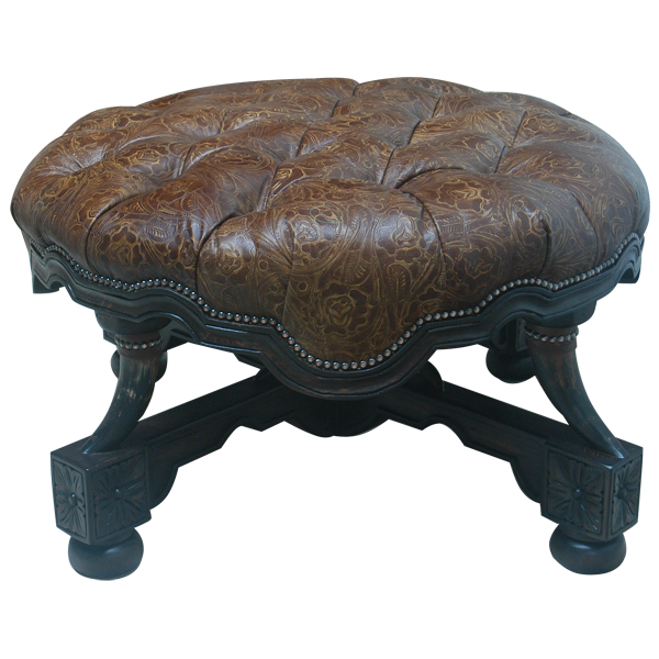 Ottoman Dominante 2 otm05a-1 - Jorge Kurczyn Furniture