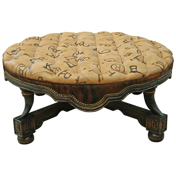 Ottoman Dominante 4 otm06-1 - Jorge Kurczyn Furniture