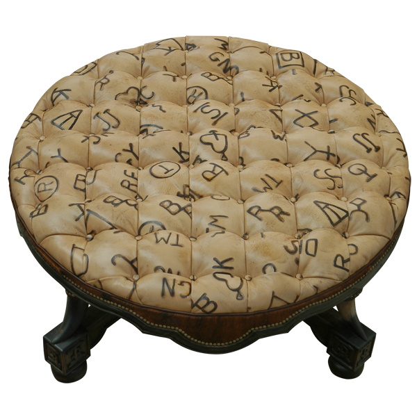 Ottoman Dominante 4 otm06-2 - Jorge Kurczyn Furniture