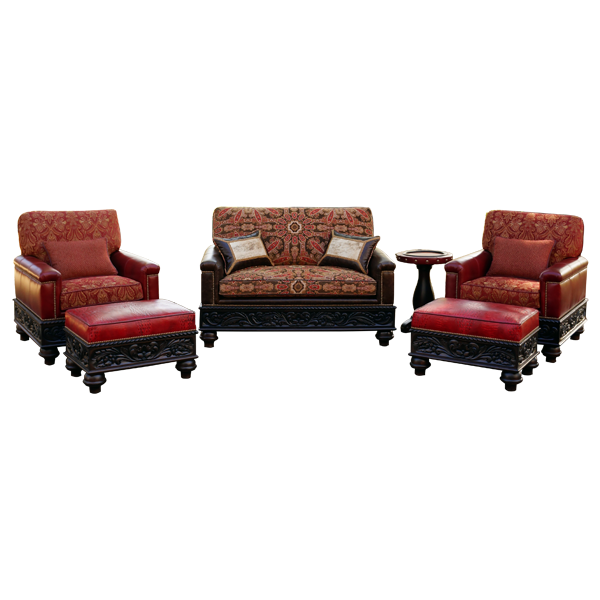 Ottoman Caricia 2 otm10a-3 - Jorge Kurczyn Furniture