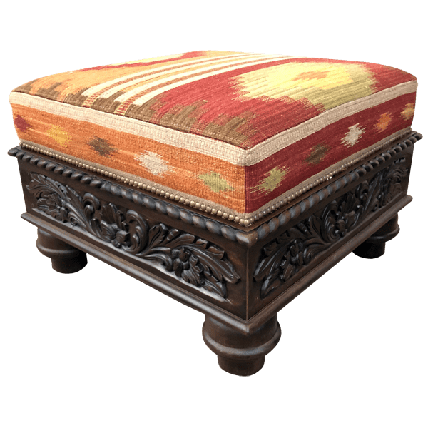 Ottoman Caricia 3 otm10b-3 - Jorge Kurczyn Furniture