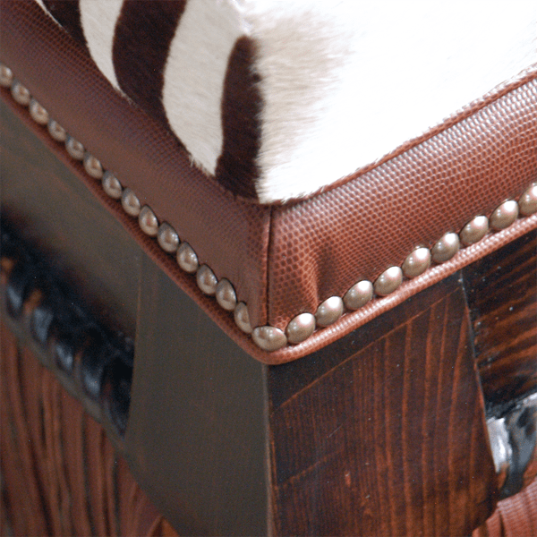 Ottoman Zebra 2 otm12a-3 - Jorge Kurczyn Furniture