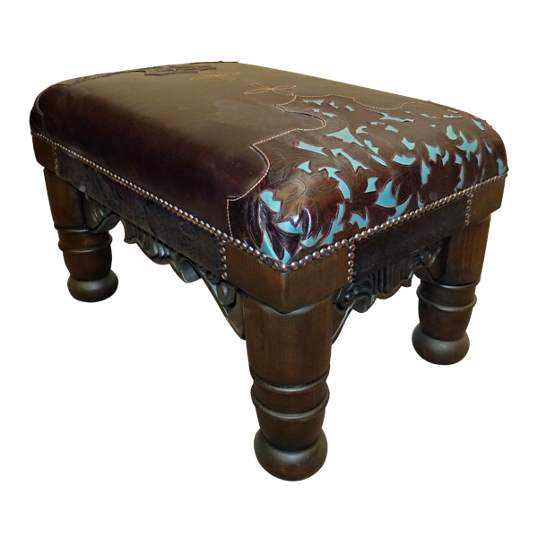 Ottoman Española otm15-1 - Jorge Kurczyn Furniture
