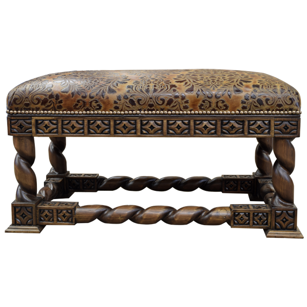 Ottoman  otm28a-1 - Jorge Kurczyn Furniture