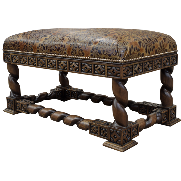 Ottoman  otm28a-2 - Jorge Kurczyn Furniture