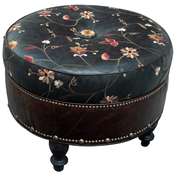 Ottoman  otm33-1 - Jorge Kurczyn Furniture