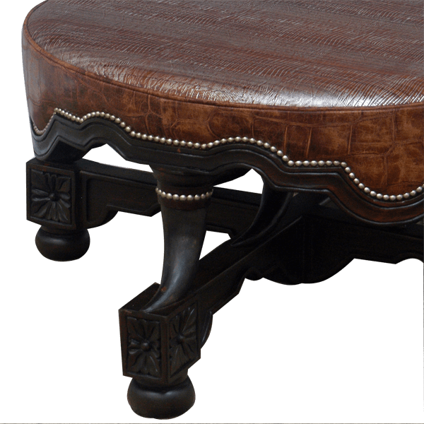 Ottoman  otm35-2 - Jorge Kurczyn Furniture