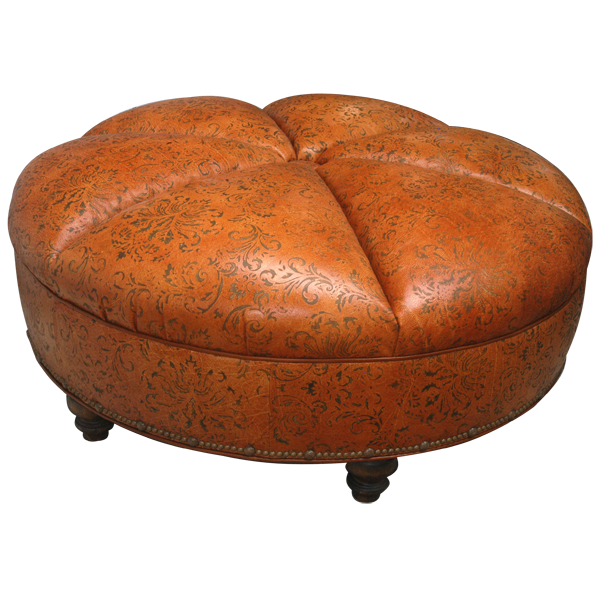 Ottoman  otm37-1 - Jorge Kurczyn Furniture