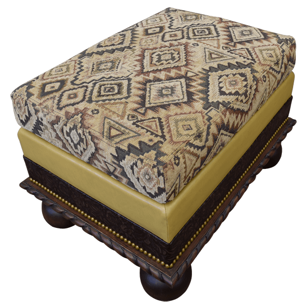 Ottoman  otm40a-3 - Jorge Kurczyn Furniture