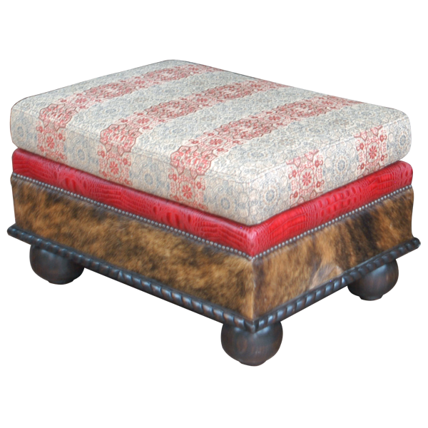 Ottoman  otm41-2 - Jorge Kurczyn Furniture