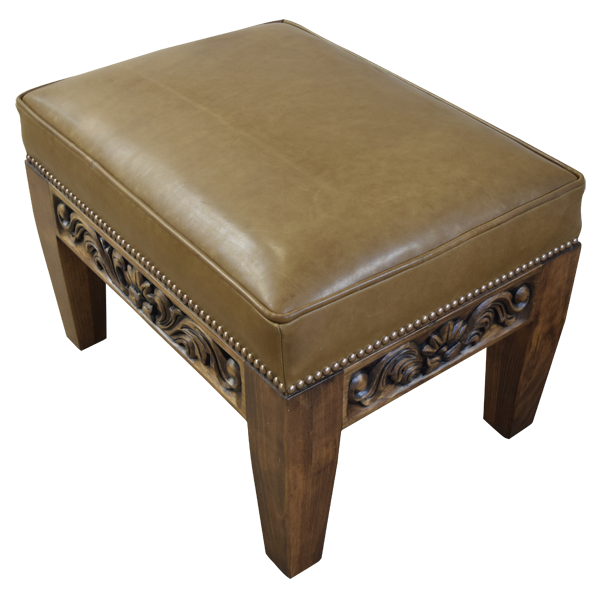 Ottoman El Guapo 2 otm46a-2 - Jorge Kurczyn Furniture