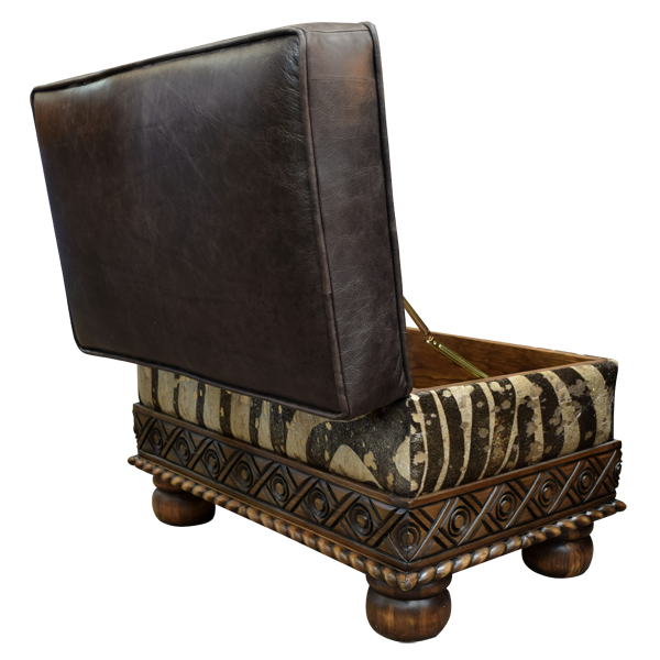 Ottoman  otm52-5 - Jorge Kurczyn Furniture