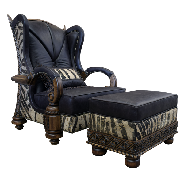 Ottoman  otm52-6 - Jorge Kurczyn Furniture