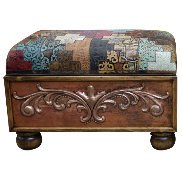 Ottoman  otm55-1 - Jorge Kurczyn Furniture