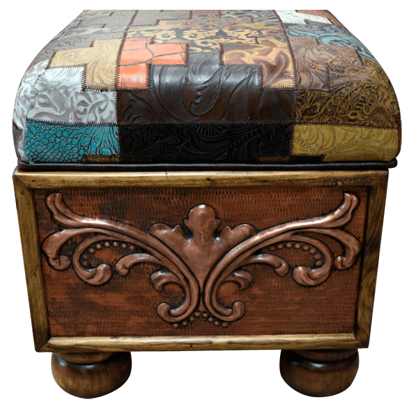 Ottoman  otm55-5 - Jorge Kurczyn Furniture