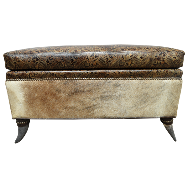 Ottoman  otm56-1 - Jorge Kurczyn Furniture
