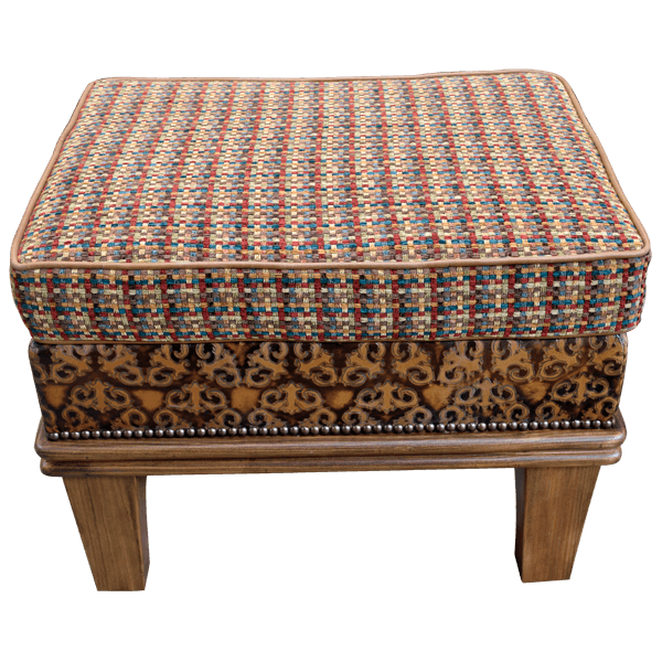 Ottoman Angelina otm57-3 - Jorge Kurczyn Furniture