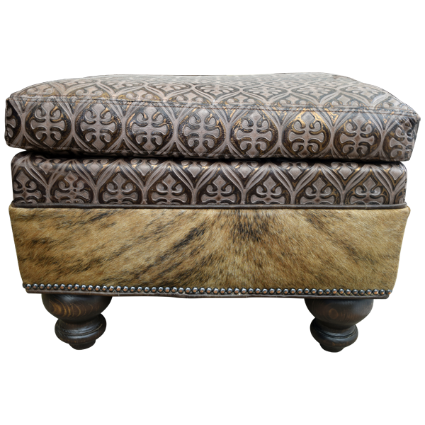 Ottoman  otm58-1 - Jorge Kurczyn Furniture