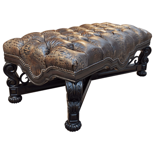 Ottoman  otm64-2 - Jorge Kurczyn Furniture