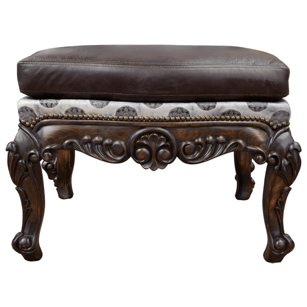 Ottoman  otm67a-1 - Jorge Kurczyn Furniture