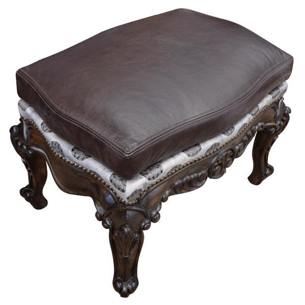 Ottoman  otm67a-2 - Jorge Kurczyn Furniture