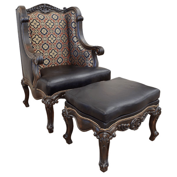 Ottoman  otm67b-3 - Jorge Kurczyn Furniture